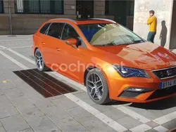 Naranja Usado 2018 Seat Leon ST FR Familiar | 14.800 € (Precio justo)