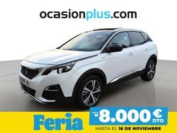 Blanco Usado 2017 Peugeot 3008 GT-line SUV | 16.150 € (Precio justo)