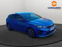 Azul Usado 2021 Kia Ceed GT GT-Line Berlina | 22.490 € (Caro)