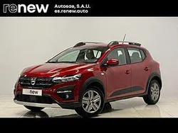 Rojo Usado 2021 Dacia Sandero Comfort Utilitario | 13.500 € (Precio justo)