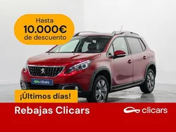 Rojo Usado 2019 Peugeot 2008 Signature Sky SUV | 11.690 € (Super precio)