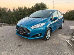 Azul Usado 2014 Ford Fiesta Titanium Berlina | 8990 €