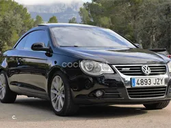 Negro Usado 2007 VW Eos Descapotable | 20.000 €