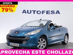 Azul Usado 2007 Peugeot 207 CC Descapotable | 4450 € (Precio justo)