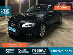 Negro Usado 2010 Audi A3 Sportback Ambiente Utilitario | 10.290 € (Buen precio)