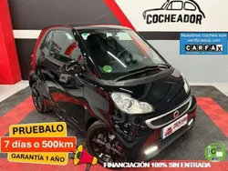 Negro Usado 2013 Smart ForTwo Cabrio Pulse Descapotable | 7750 €