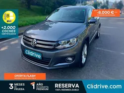 Gris Usado 2014 VW Tiguan SUV | 12.690 € (Precio justo)