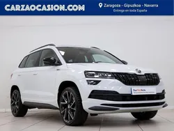 Blanco Usado 2020 Skoda Karoq SportLine SUV | 24.900 € (Un poco caro)