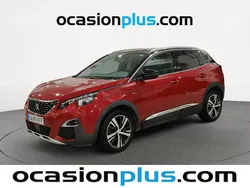 Rojo Usado 2017 Peugeot 3008 GT-line SUV | 17.900 € (Precio justo)