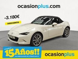 Blanco Usado 2023 Mazda MX5 Exclusive-Line Descapotable | 34.990 € (Un poco caro)