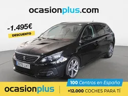 Negro Usado 2020 Peugeot 308 Allure Familiar | 15.250 € (Precio justo)