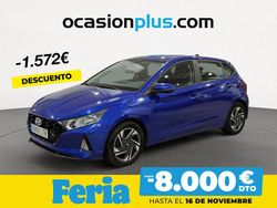 Azul Usado 2021 Hyundai i20 Berlina | 12.900 € (Precio justo)