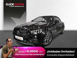 Negro Usado 2023 Mercedes E220 Descapotable | 57.700 € (Precio justo)