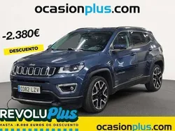 Azul Usado 2021 Jeep Compass Limited SUV | 17.810 € (Precio justo)
