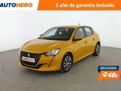 Amarillo Usado 2020 Peugeot 208 Active Utilitario | 11.999 € (Precio justo)