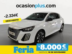 Blanco Usado 2025 Peugeot 208 Allure Utilitario | 20.200 € (Precio justo)