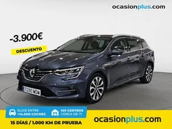 Gris / plata Usado 2023 Renault Mégane GrandTour Techno Familiar | 18.590 € (Precio justo)