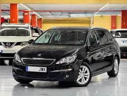 Negro Usado 2017 Peugeot 308 Style Familiar | 8900 € (Precio justo)