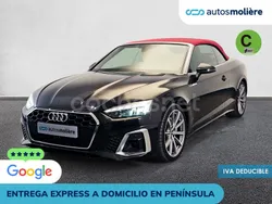 Negro Usado 2021 Audi A5 Cabriolet S-Line Descapotable | 35.890 € (Precio justo)