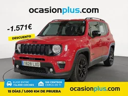 Rojo Usado 2022 Jeep Renegade Night Eagle SUV | 17.290 € (Precio justo)