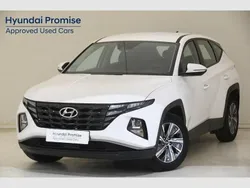 Atlas white Usado 2024 Hyundai Tucson SUV | 23.990 € (Precio justo)