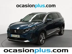 Azul Usado 2021 Peugeot 5008 Allure Monovolumen | 21.810 € (Buen precio)