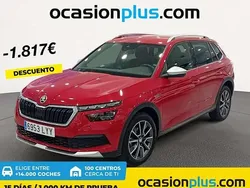 Rojo Usado 2022 Skoda Kamiq SUV | 18.173 € (Buen precio)
