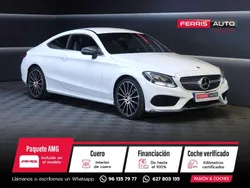 Blanco Usado 2016 Mercedes C180 Sport Edition Coupe | 22.990 € (Precio justo)