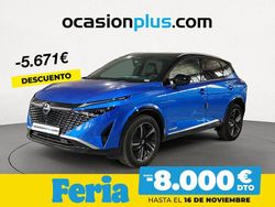 Azul Nuevo 2025 Nissan Qashqai Tekna SUV | 37.000 € (Precio justo)