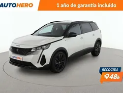 Blanco Usado 2022 Peugeot 5008 GT-line Monovolumen | 27.999 € (Un poco caro)