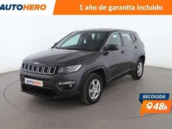 Gris Usado 2021 Jeep Compass Longitude SUV | 19.047 € (Precio justo)