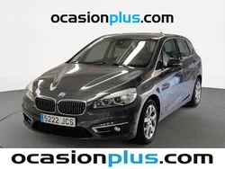 Gris Usado 2015 BMW 218 Active Tourer Monovolumen | 9990 € (Precio justo)