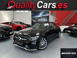 Negro Usado 2017 Mercedes C220 Coupe | 27.000 € (Precio justo)