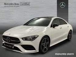 Blanco Usado 2023 Mercedes CLA200 AMG line Berlina | 36.500 € (Super precio)