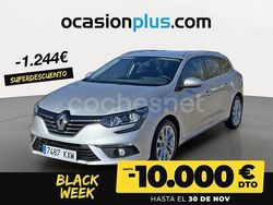 Gris / plata Usado 2019 Renault Mégane GrandTour Zen Familiar | 13.690 € (Un poco caro)