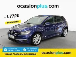 Azul Usado 2019 VW Golf VII Advance Berlina | 15.980 € (Precio justo)