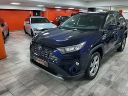 Azul Usado 2021 Toyota RAV4 Hybrid Luxury SUV | 33.990 € (Precio justo)