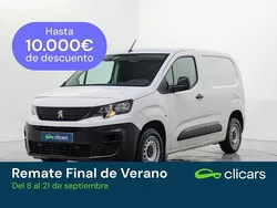 Blanco Usado 2021 Peugeot Partner S Monovolumen | 10.990 € (Precio justo)