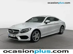 Gris plata Usado 2016 Mercedes C220 AMG Coupe | 29.350 € (Precio justo)