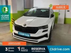 Blanco Usado 2022 Skoda Karoq SportLine SUV | 23.990 € (Buen precio)