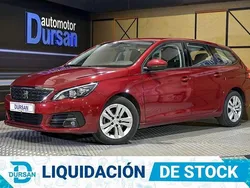 Rojo Usado 2021 Peugeot 308 Active Familiar | 12.090 € (Precio justo)