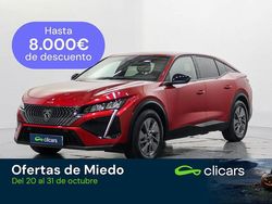 Rojo Usado 2024 Peugeot 408 Allure Berlina | 28.490 € (Precio justo)