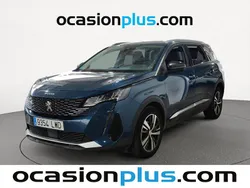 Azul Usado 2022 Peugeot 5008 Allure Monovolumen | 21.810 € (Precio justo)