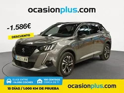 Gris Usado 2022 Peugeot 2008 GT SUV | 17.450 € (Precio justo)