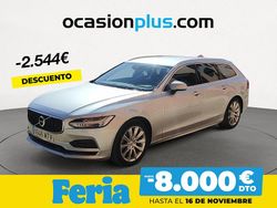 Gris / plata Usado 2019 Volvo V90 Business Edition Familiar | 27.990 € (Un poco caro)