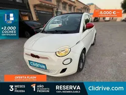 Blanco Usado 2023 Fiat 500e Red Descapotable | 15.290 € (Buen precio)