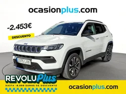 Blanco Usado 2022 Jeep Compass Limited SUV | 20.390 € (Precio justo)