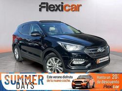 Negro Usado 2017 Hyundai Santa Fe SUV | 22.790 € (Precio justo)