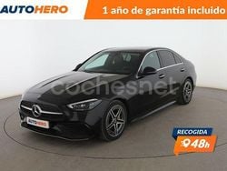 Negro Usado 2022 Mercedes C220 AMG line Berlina | 37.699 € (Buen precio)