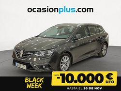 Gris / plata Usado 2017 Renault Mégane GrandTour Zen Familiar | 11.050 € (Buen precio)